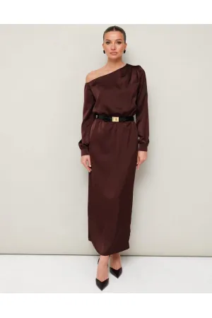 Платье Pur Pur 11-424/1 Коричневый