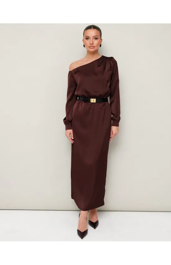 Платье Pur Pur 11-424/1 Коричневый