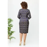 Платье Moda-Versal 1549 тёмно-синий
