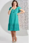 Платье Mira Fashion 5434-5 бирюзовый