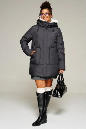 Пальто Beautiful & Free 8021 чёрный