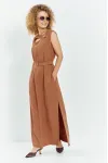 Платье Euromoda 601 коричневый
