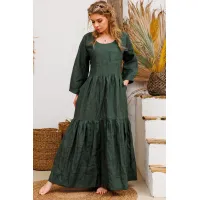 Платье Амулет 9922 изумруд 164