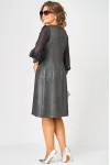 Платье Eva Grant 7310D графит Платье Eva Grant 7310D графит