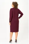 Платье Кокетка И К 1337-1 бордовый