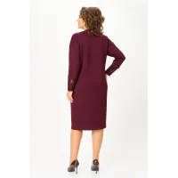 Платье Кокетка И К 1337-1 бордовый