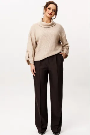 Брюки Лиона-Стиль 965 горький шоколад Брюки Лиона-Стиль 965 горький шоколад