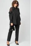 Блузка Eva Grant 7174-1 черный Блузка Eva Grant 7174-1 черный