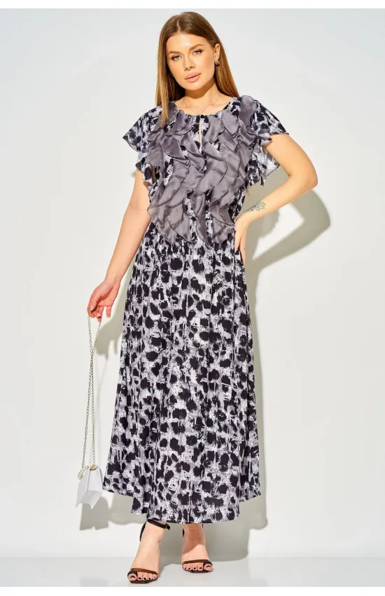 Платье Laikony L-364 оттенки серого