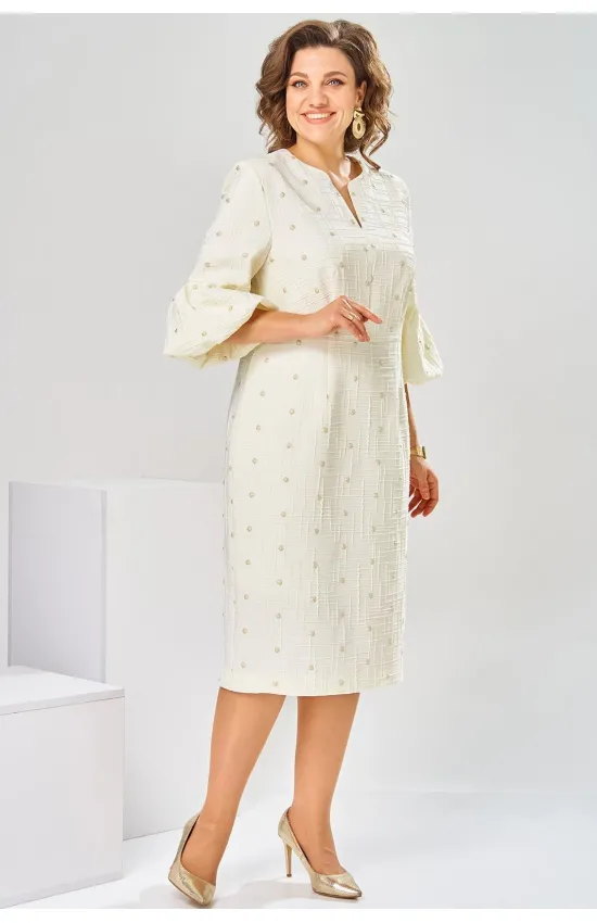 Платье Romanovich 1-2809 молочный-1