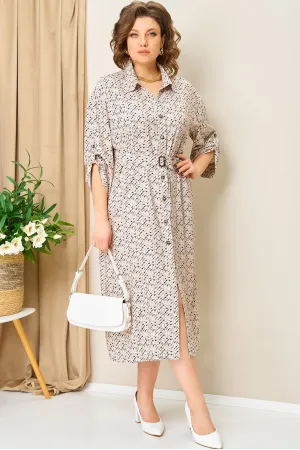 Платье Volna 1408 светло-бежеваый