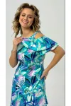 Платье Condra Deluxe 2414 бирюзовый-мятный Платье Condra Deluxe 2414 бирюзовый-мятный