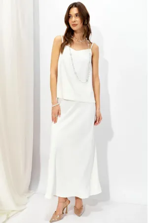 Юбка Люше 4339 молоко