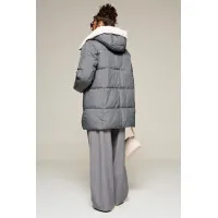 Пальто Beautiful & Free 8021 графитовый Пальто Beautiful & Free 8021 графитовый