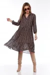 Платье Talia Fashion 431 коричневый
