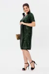 Платье Anelli 1797 изумруд