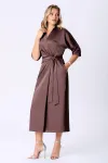 Платье Bazalini 5116 коричневый Платье Bazalini 5116 коричневый