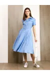 Платье Condra Deluxe 4361 голубой