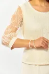 Платье Mira Fashion 5697 бежевый