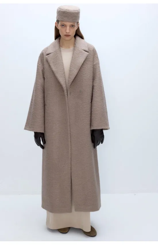 Пальто Pirs 5673 бежевый