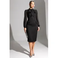 Платье Мода-Юрс 25-2779 черный