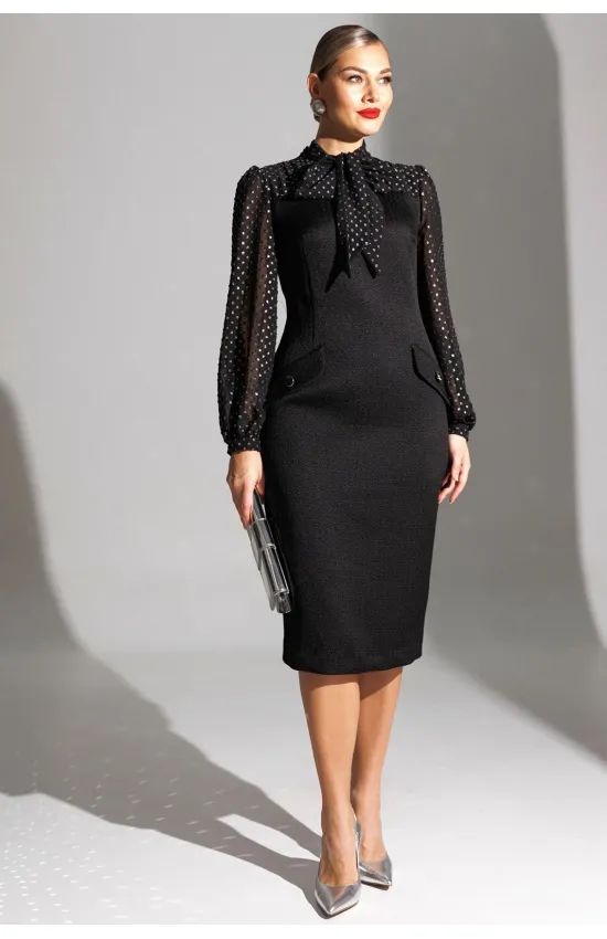 Платье Мода-Юрс 25-2779 черный