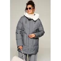 Пальто Beautiful & Free 8021 графитовый Пальто Beautiful & Free 8021 графитовый