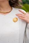 Пальто Vi Oro 1228 молочный