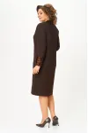 Платье Кокетка И К 1337 коричневый