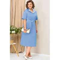 Платье Volna 1419 голубой