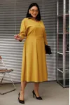 Платье Anastasia 1229-1 горчичный Платье Anastasia 1229-1 горчичный