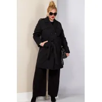 Плащ Shetti 2187 чёрный