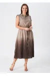 Платье Your Size 2246/164 Кофе с молоком (Капучино)