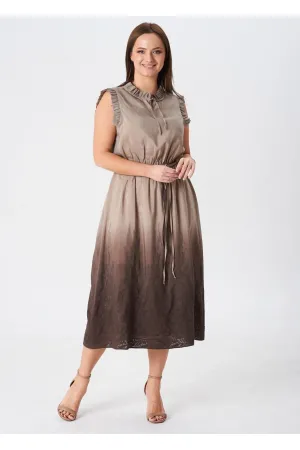 Платье Your Size 2246/164 Кофе с молоком (Капучино)