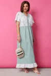 Платье Begimoda 1055 шалфей