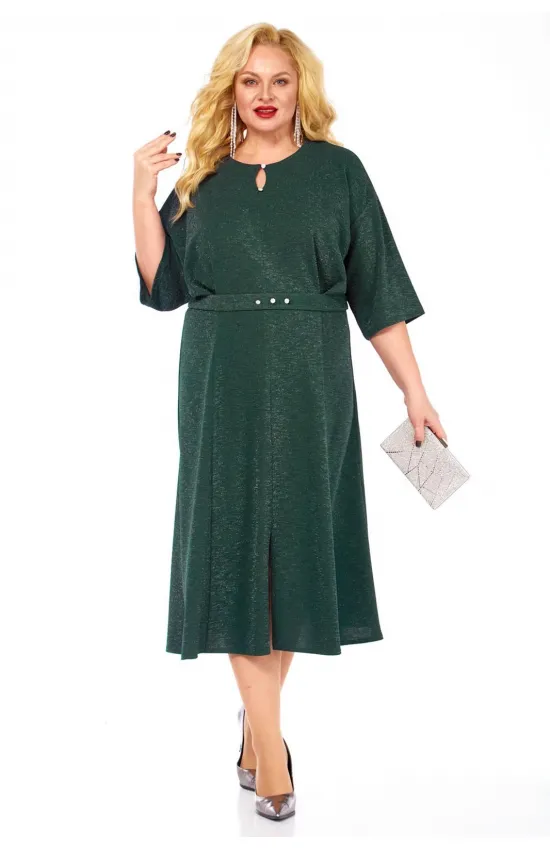 Платье Via-Mod 675 изумруд