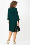 Платье Карина Делюкс М-1377 изумрудный