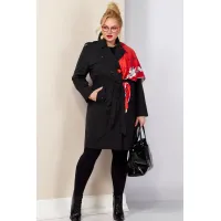 Плащ Shetti 2187 чёрный