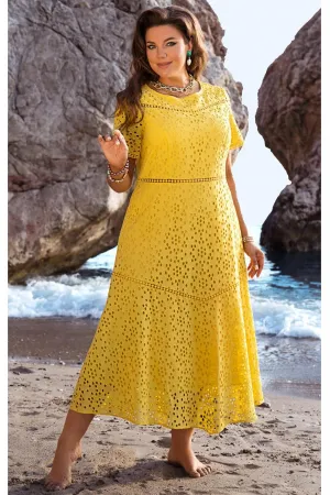 Платье Vittoria Queen 25573 * желтый