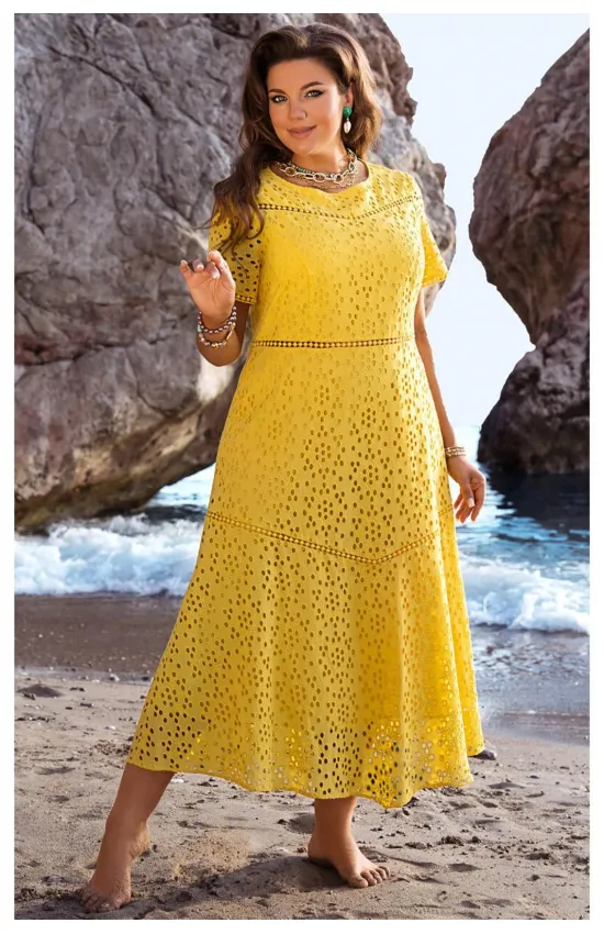 Платье Vittoria Queen 25573 * желтый