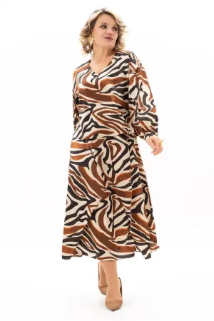 Платье Algranda 4129 Мультиколор