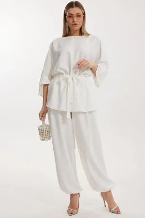 Брюки Kaloris 2308/1 белый