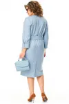 Платье Карина Делюкс М-1369 голубой