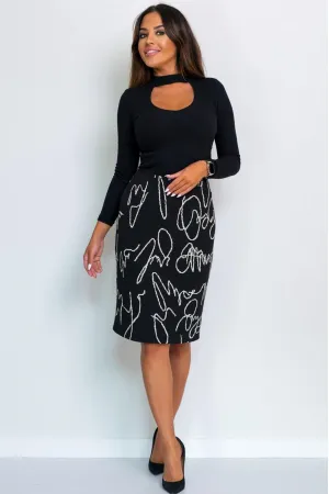 Юбка Nika.pl 0503201 Sigma-32 Черно-белый