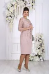 Платье Ninele 6153 Пудра