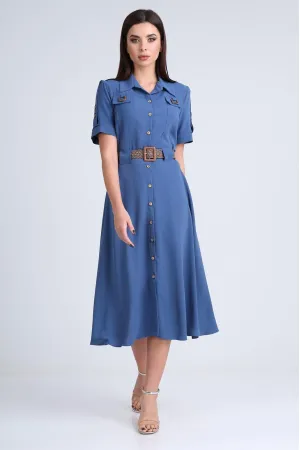Платье Moda-Versal 2298 индиго new