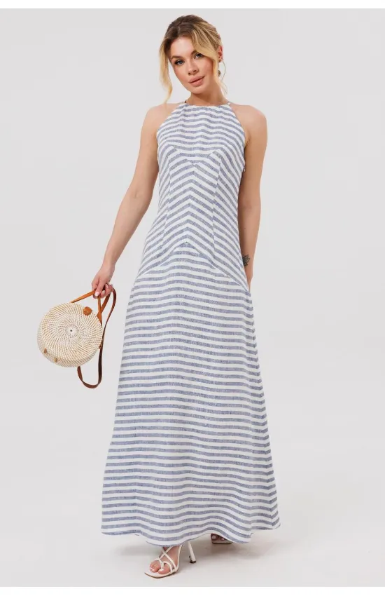 Платье Faufilure С144 полоски