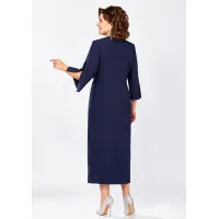 Платье Mira Fashion 5574 темно-синий