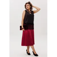 Блузка Anelli 1664 черный лед