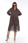 Платье Talia Fashion 431 коричневый